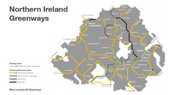 Сеть Greenways Северной Ирландии
