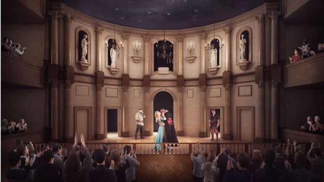 Впечатление художника о Шекспировском Северном Театре