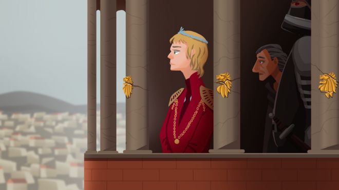 Ilustração de Cersei Lannister