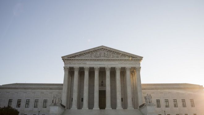 Вид Верховного суда, 16 января 2015 года в Вашингтоне, округ Колумбия.