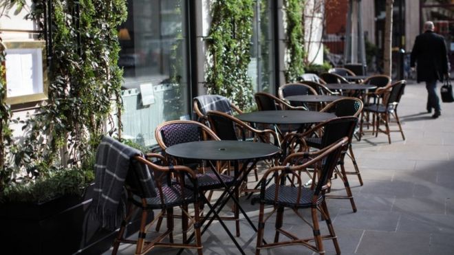 стулья для ресторанов на улице