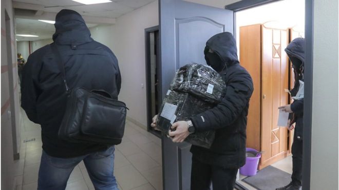 Обыски в Беларуси