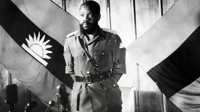 Нигерийский сепаратист полковник Одумегву Эмека Оджукву