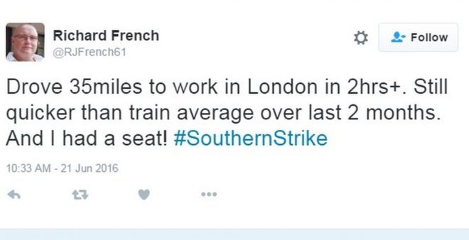 #SouthernStrike твит