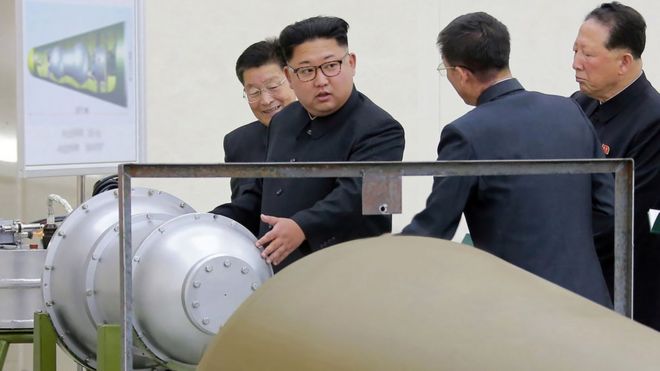 North Korea leader Kim Jong-un for one location for 3 September 2017