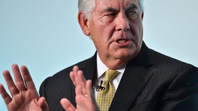 Rex Tillerson, director ejecutivo de Exxon Mobil