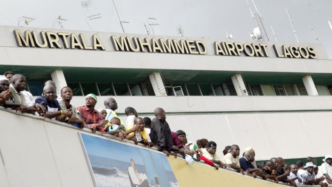 Murtala Muhammed Airport for Lagos, Nigeria