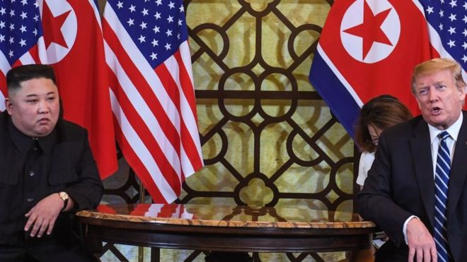 Kim Jong-un y Donald Trump