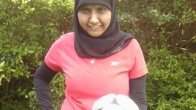 Женский футболист из Южной Азии Энни Заиди