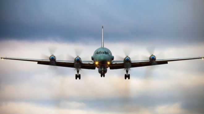Недооцененная фотография, показывающая посадку российского самолета Ил-Ил-20