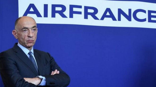 Генеральный директор Air France-KLM Жан-Марк Джанаиллак. Файл фотографии