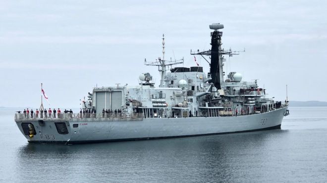 HMS Сент-Олбанс - Холихед