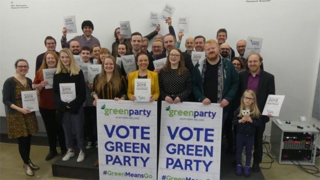 Партия Зеленых NI запуска манифеста