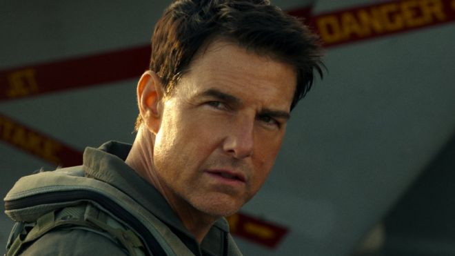 Tom Cruise en Top Gun: Maverick