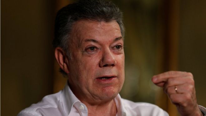 Juan Manuel Santos.