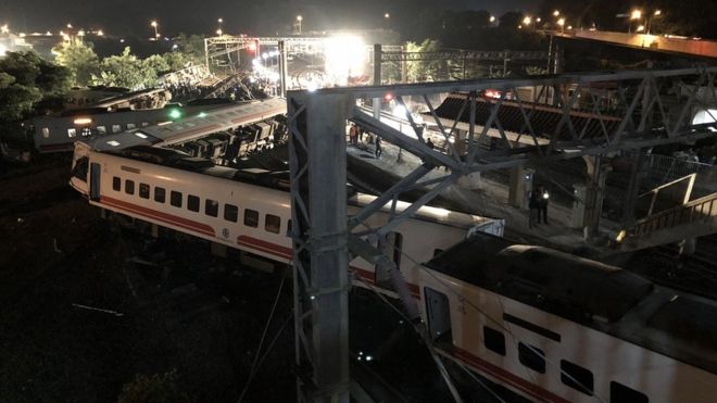 Image result for taiwan train accident