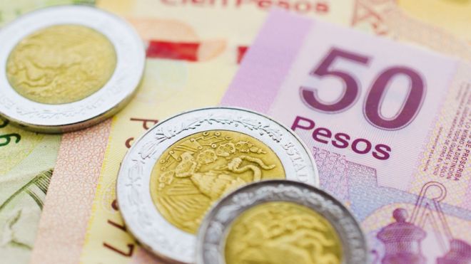 Pesos mexicanos