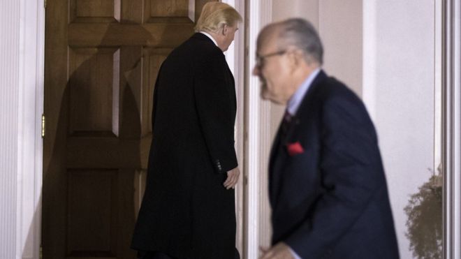 Дональд трамп и руди джулиани