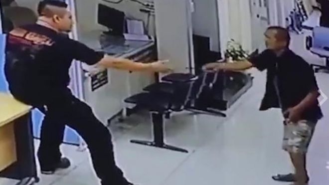 Hành động cao thượng của cảnh sát Thái