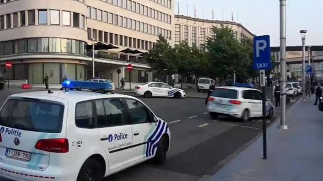الشرطة البلجيكية تطلق النار على انتحاري في محطة القطارات المركزية في بروكسل وترديه قتيلاً