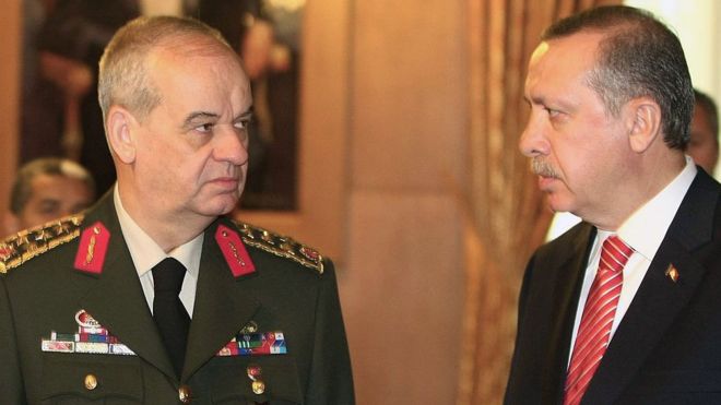 İlker Başbuğ ve Recep Tayyip Erdoğan
