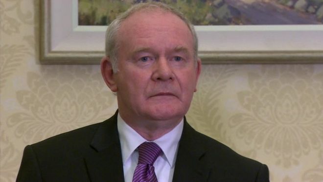Мартин МакГиннесс, заместитель первого министра Северной Ирландии