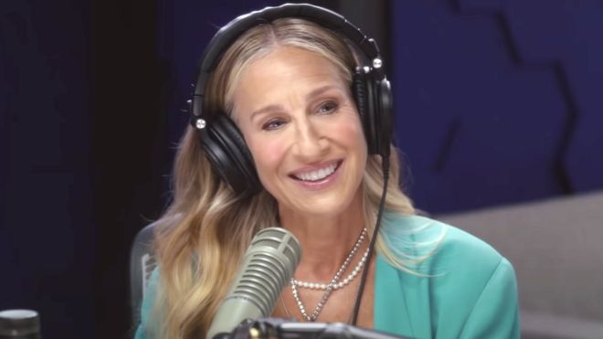 Sarah Jessica Parker in the trailer for And Just Like That