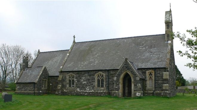 Церковь Святой Марии Магдалины, Llanfaglan