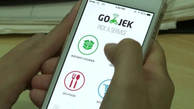 Приложение Go-Jek's