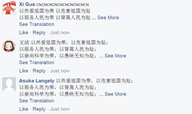 Снимок экрана страницы Цай Инь-вэнь в Facebook 21 января 2016 года