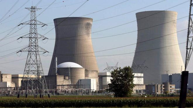 محطة طاقة نووية في بلجيكا