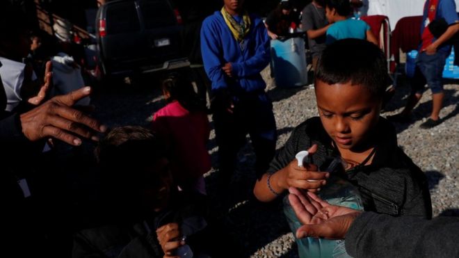 Niño migrante en EE.UU.