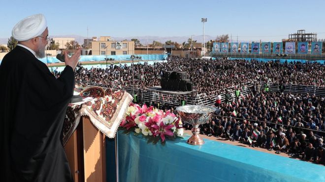 حسن روحانی در کرمان