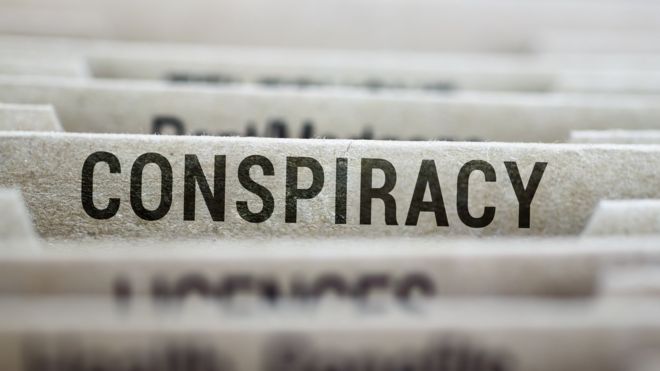 files saying conspiracy