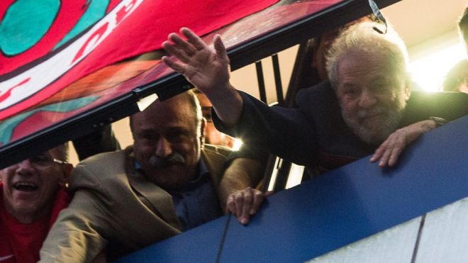 Lula em São Bernardo na sexta-feira