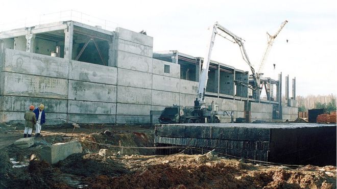 Planta nuclear de Mayak en 2010