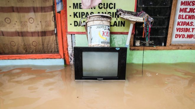 Джакарта, наводнение