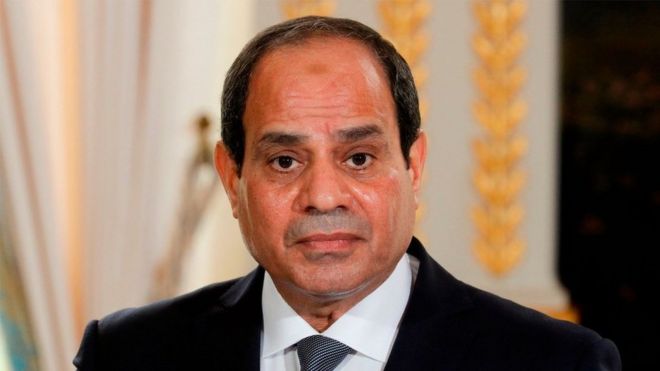 الرئيس المصري عبد الفتاح السيسي
