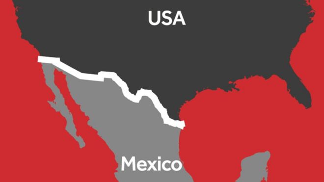 Mpaka kati ya Mexico na Marekani