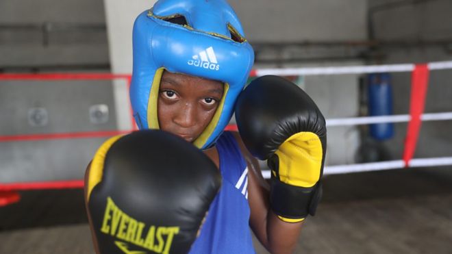 Das Dappa na young Nigeria boxer