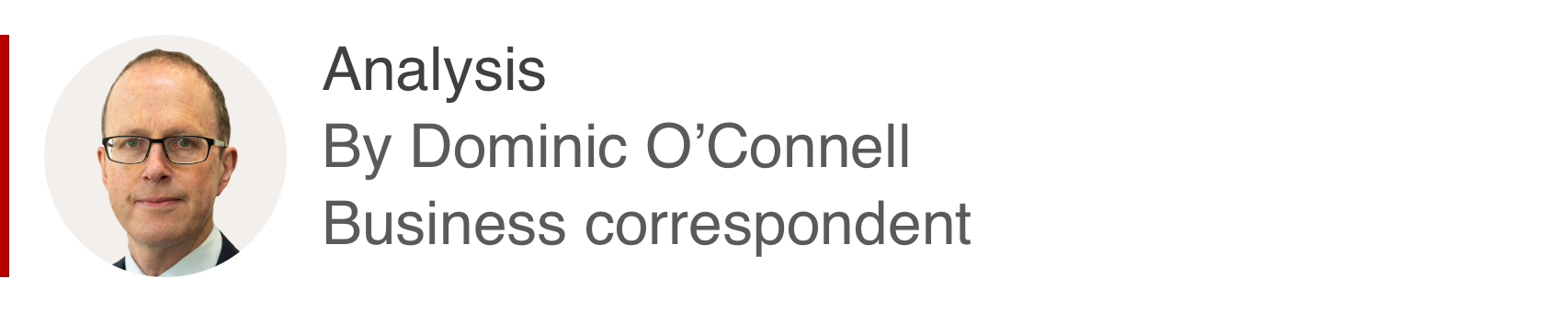 Аналитический ящик от Доминика О'Коннелла, делового корреспондента
