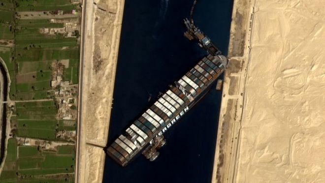 Egipto: la multimillonaria compensación que exige el país para devolver el  carguero Ever Given a sus propietarios - BBC News Mundo