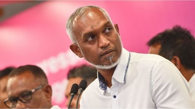 马尔代夫总统选举亲中候选人穆伊祖胜出