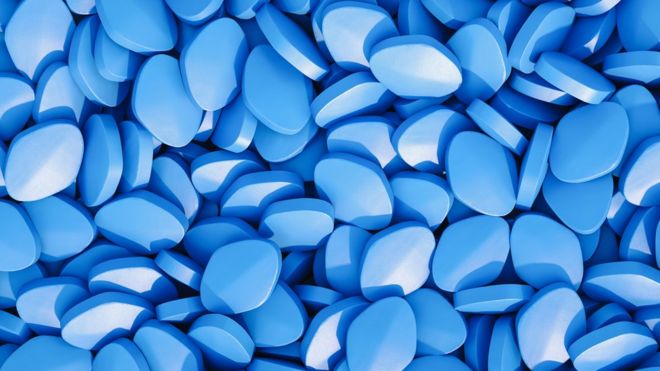 Синие таблетки виагры