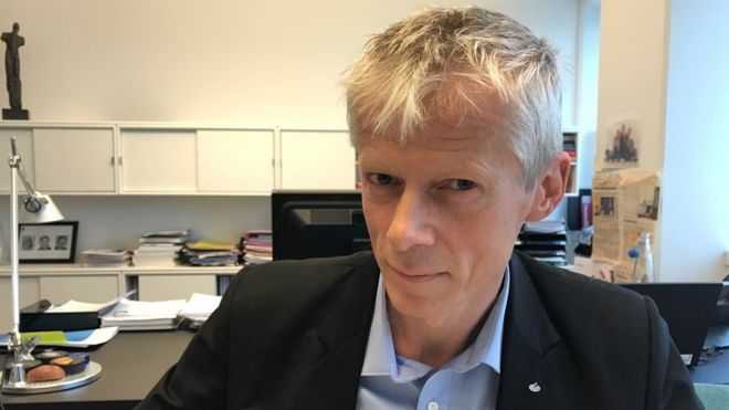 Ганс Кристиан Холте, глава налогового управления Норвегии