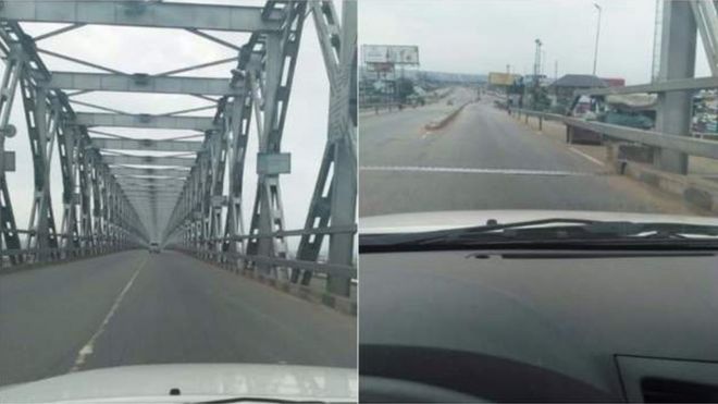 Мост через реку Нигер в Онитше