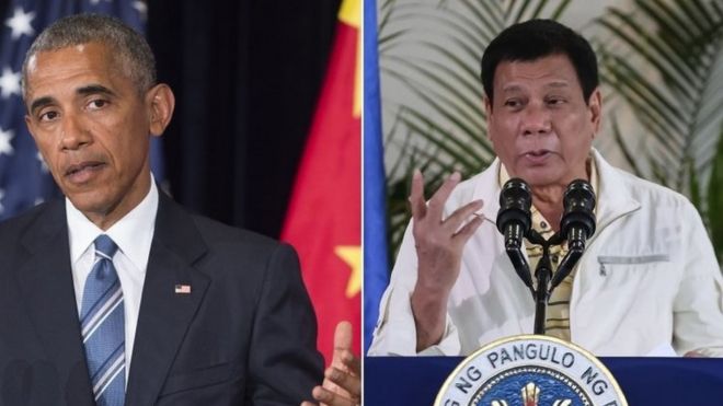 Obama and Duterte