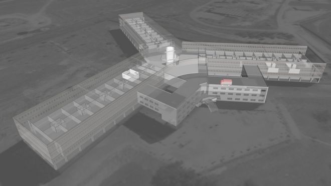 план здания тюрьмы