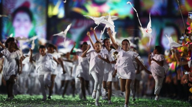 Ceremonia inaugural de Río 2016