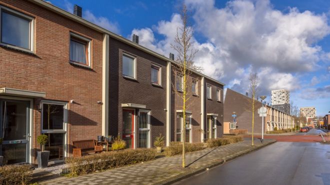 street of houses